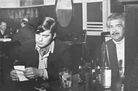Bar Black and White