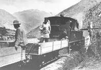 Tren de Mantenimiento de la Vía de Ferrocarril Transandino Chile (FCTC).
