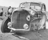 Automóvil de Salvador Ataguile, Carrera Arica-Santiago