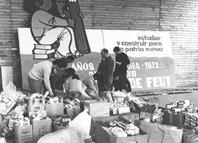 Chile, Estudiantes, Dirigientes.  Solidaridad Infantil