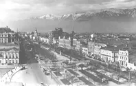 Chile, Santiago, Avenida de las Delicias.
