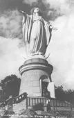 Chile, Santiago, La Virgen del San Cristobal