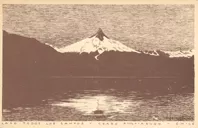 Lago Todos Los Santos y Cerro Puntiagudo. Provincia de Llanquihue.