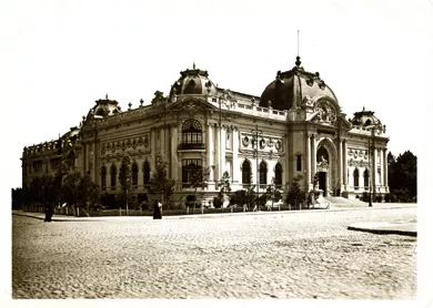 Palacio de Bellas Artes al poco tiempo de ser inaugurado