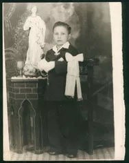 Retrato niño de Primera Comunión