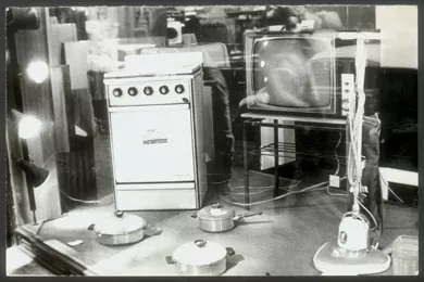 Vitrina de electrodomésticos