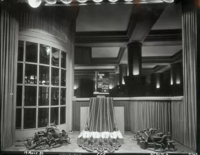 Iluminación escaparates con planchas