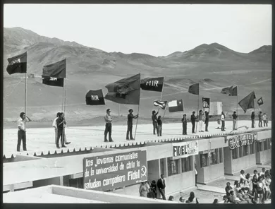Llegada de Fidel Castro a Chile, 12 de noviembre 1971