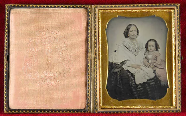 Retrato de mujer y niña