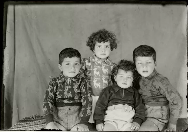 Retrato grupal infantil