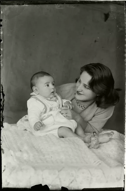 Retrato de madre e hijo