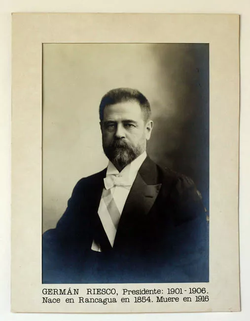Retrato del Presidente Germán Riesco Errázuriz