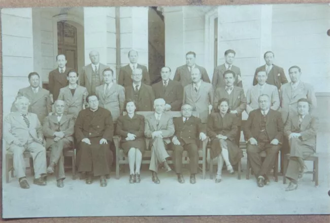 Profe. Liceo Hombres 1942