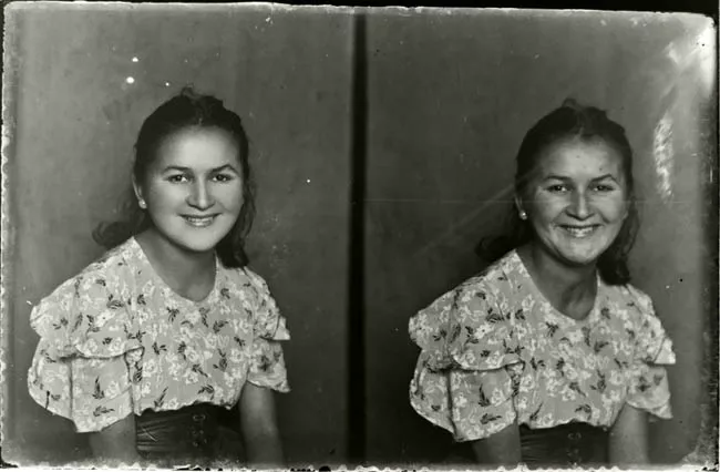 Dos retratos femeninos
