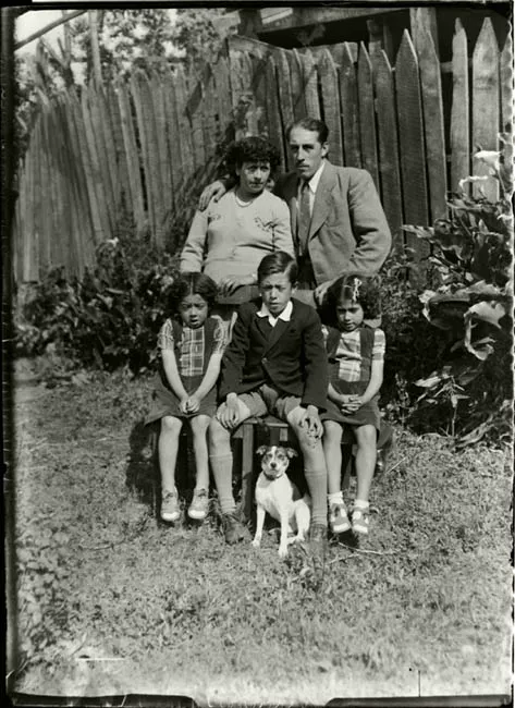 Gilberto Provoste y familia