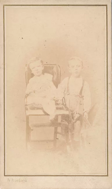 Retrato de niños