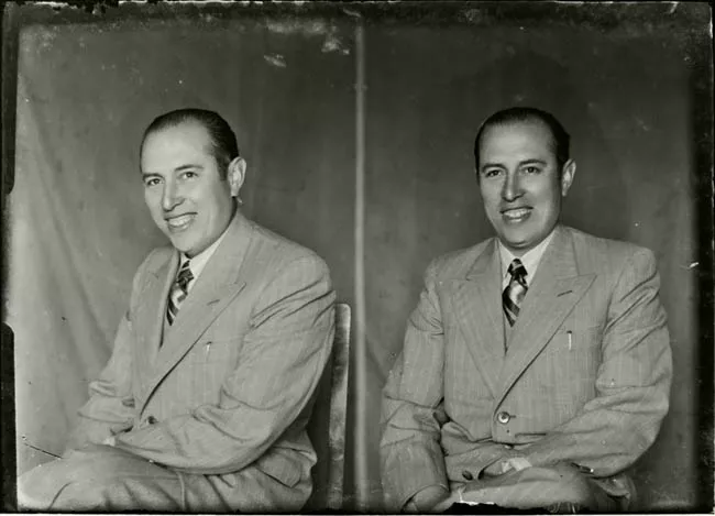 Dos retratos masculinos
