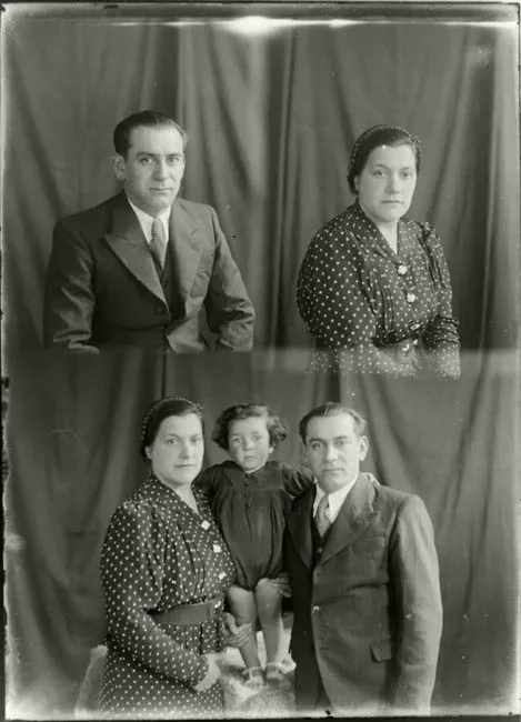 Retrato masculino, retrato femenino y retrato familiar