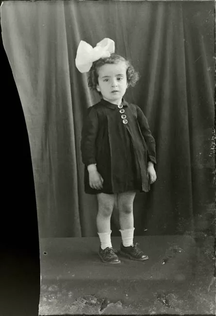 Retrato de niña familia Miranda