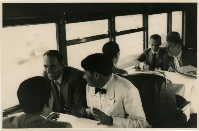 Delegación en viaje 
