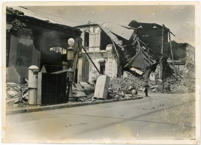 Inmueble destruido