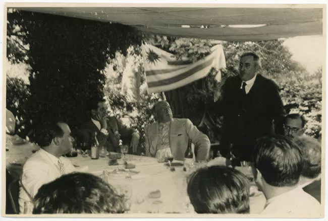 El Dr. Boerger, Jefe Director del Semillero de las Estanzuela