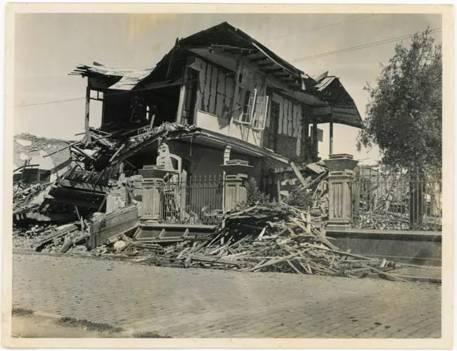 Casa derrumbada