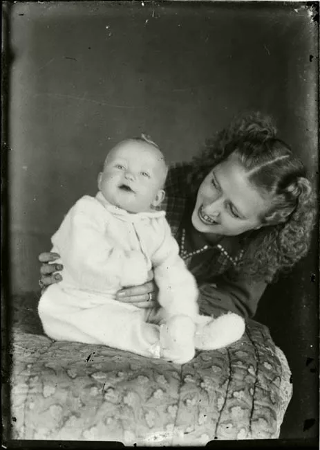 Retrato de madre e hijo