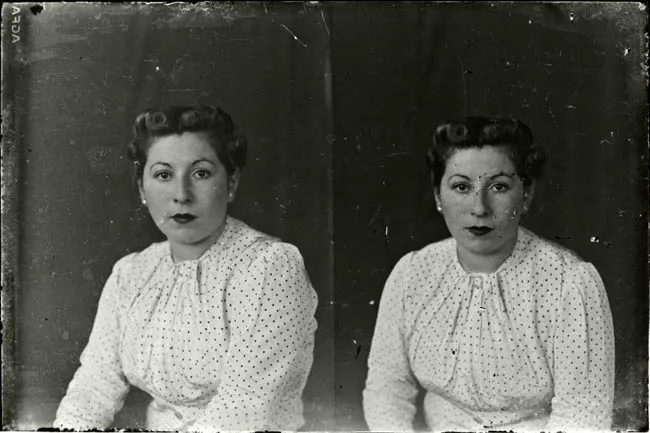 Dos retratos femeninos