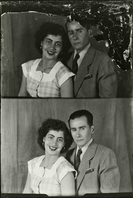 Dos retratos de una pareja