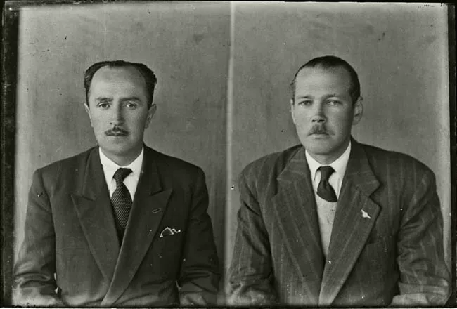 Dos retratos masculinos