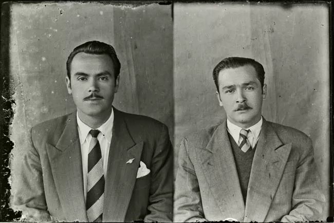 Dos retratos masculinos