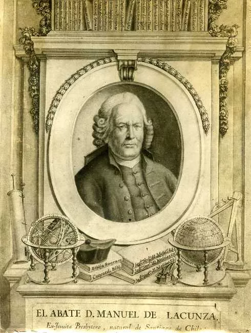 El Abate D. Manuel de Lacunza, Ex-Jesuita Presbytero, Natural de Santiago de Chile