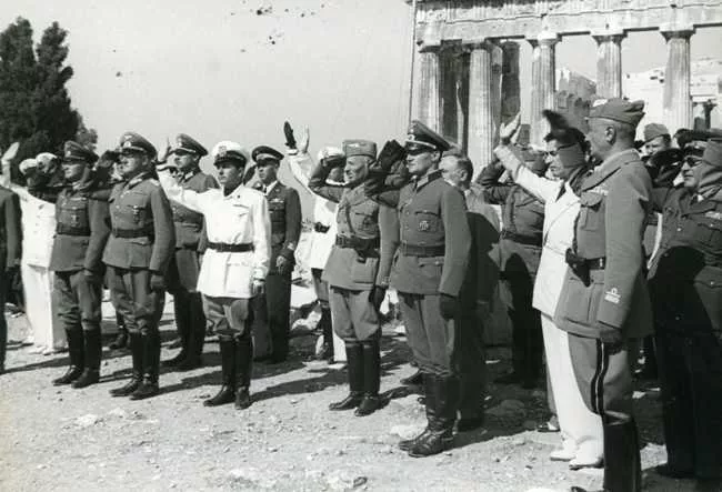 Atene: La Cerimonia dell' Alza Bandiera Italiana sull' Acropoli