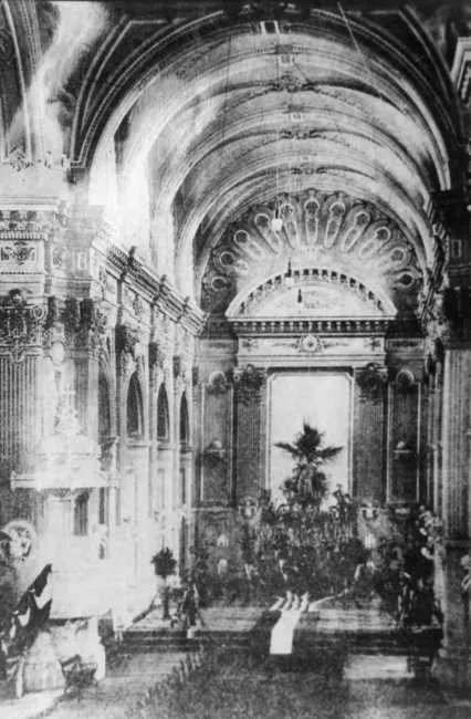Vista Interior de Iglesia