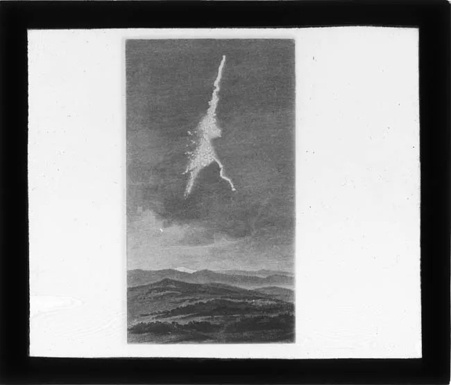 Reproducción ilustración de rayo en tormenta eléctrica