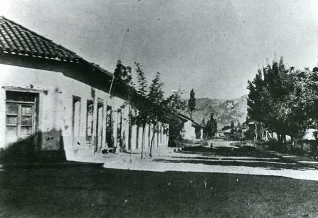 Calle principal de Teno