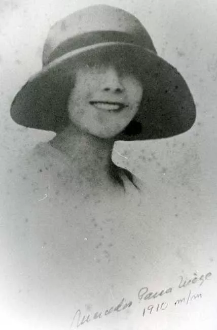Retrato de Mercedes Parra 