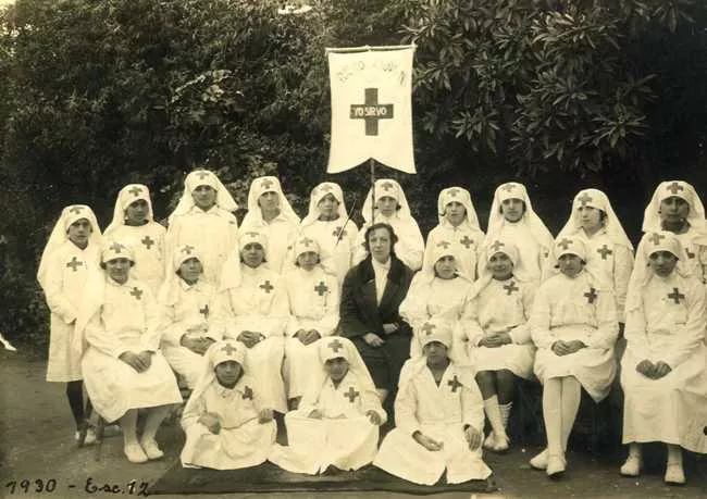 Grupo de Voluntarias de la Cruz Roja, Escuela Nº12