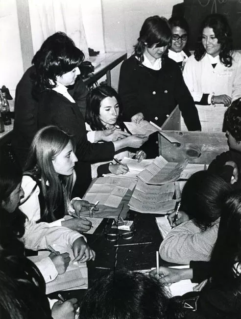 Elección Estudiantes Secundarios, Liceo Número 4 de Niñas