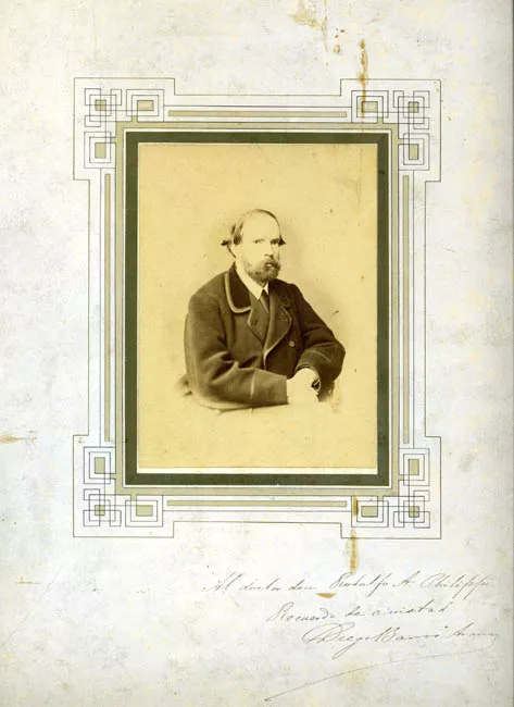RETRATO DE DON DIEGO BARROS ARANA