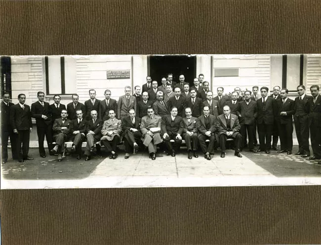 Retrato grupal, Nelson Bravo y otros