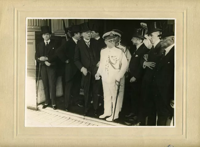 DON ARTURO ALESSANDRI PALMA EN ARGENTINA