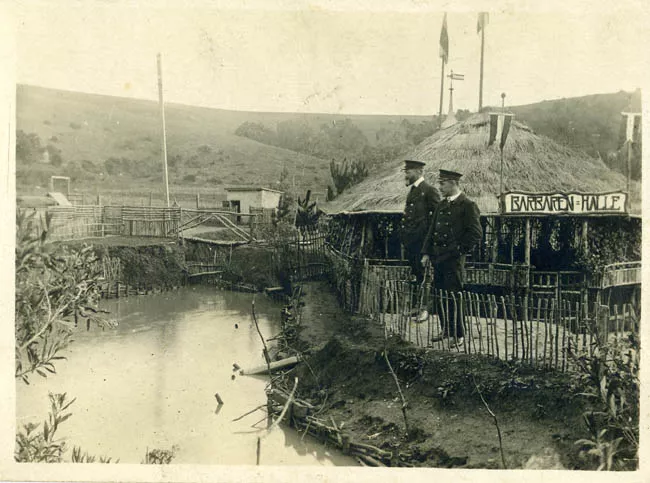 Isla Quiriquina, marinos alemanes