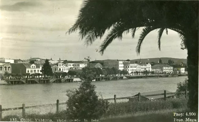 Valdivia, costanera desde isla Teja