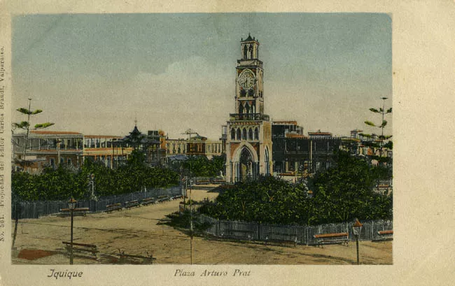 IQUIQUE,PLAZA ARTURO PRAT