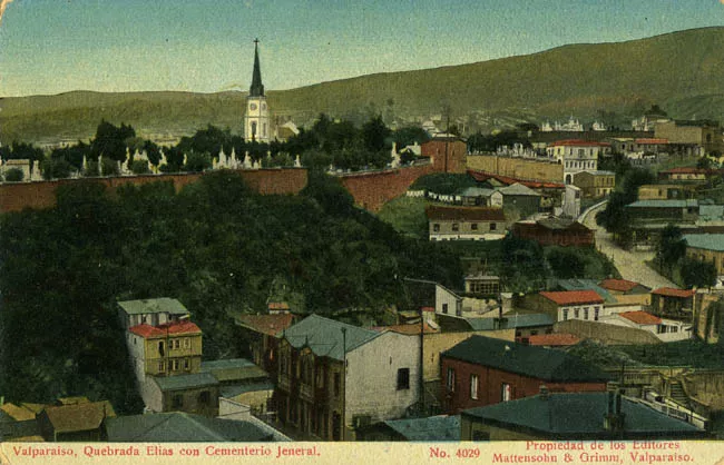 Valparaíso, Quebrada Elías con Cementerio