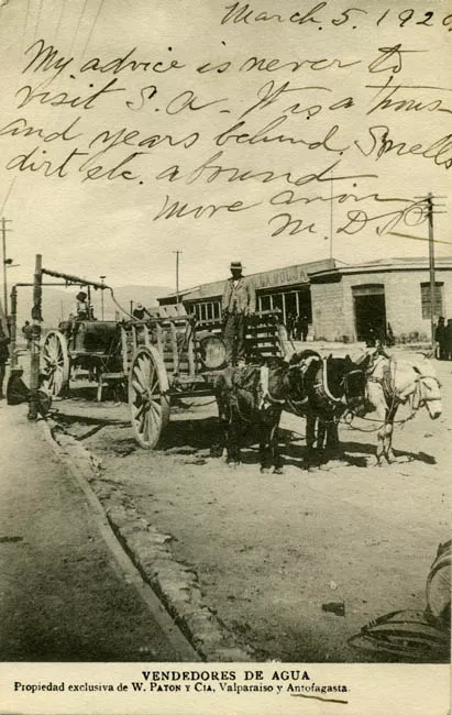 VENDEDORES DE AGUA