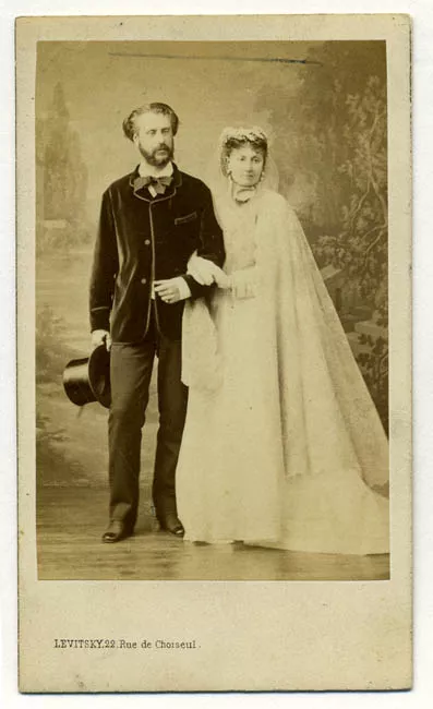 Retrato de Florencio Blanco Gana y Olga Vasilievna Trubetskaya de Blanco