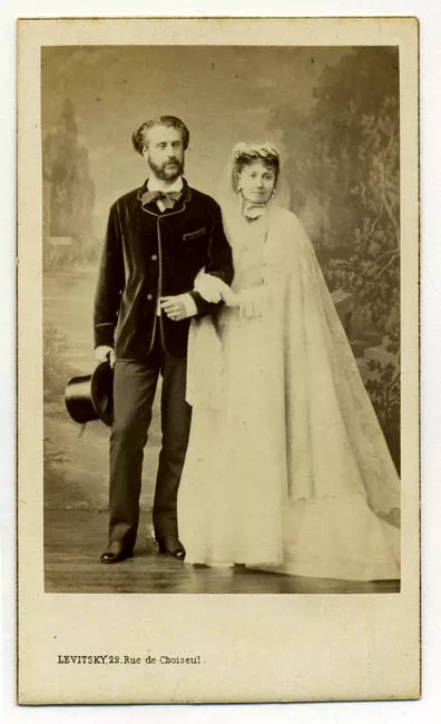 Retrato de Florencio Blanco Gana y Olga Vasilievna Trubetskaya de Blanco